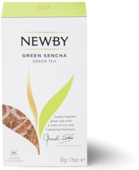 Зеленый чай Newby Зеленая Сенча в пакетиках