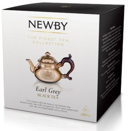 Черный чай Эрл Грей в пирамидках