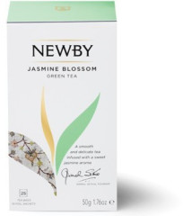 Зеленый чай Newby Цветок Жасмина в пакетиках