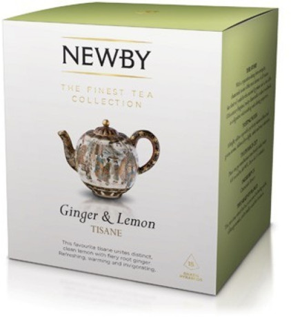 Тизан Newby Имбирь и Лимон, в пирамидках 