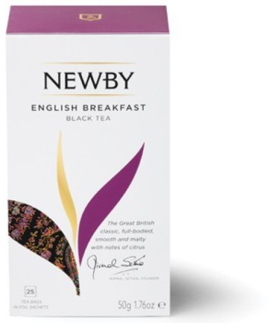 Черный чай Newby Английский Завтрак в пакетиках
