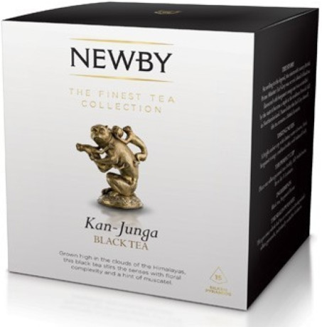 Черный чай Newby Кан-Джанга в пирамидках