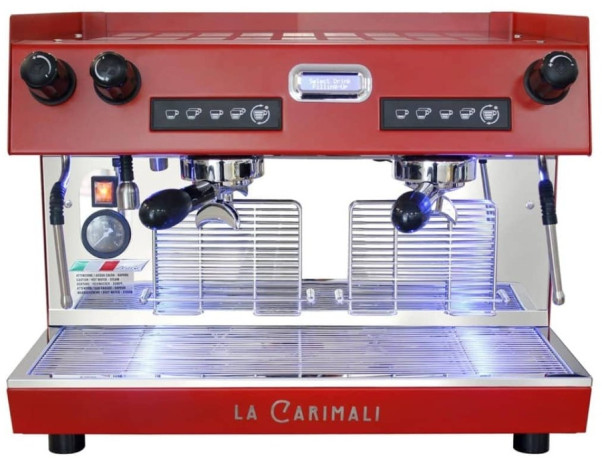 Рожковая кофемашина Carimali Nimble 2 GR, красный