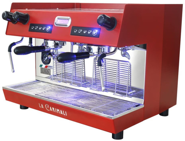 Рожковая кофемашина Carimali Nimble 2 GR, красный