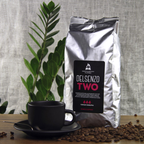 Кофе в зёрнах Delsenzo TWO, 1 кг