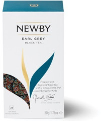 Черный чай Newby Эрл Грей в пакетиках