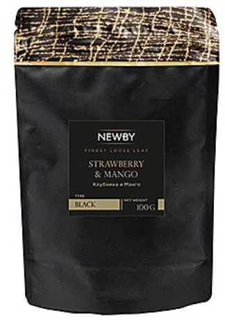 Листовой черный чай Newby Шоколадный чай, 100г 