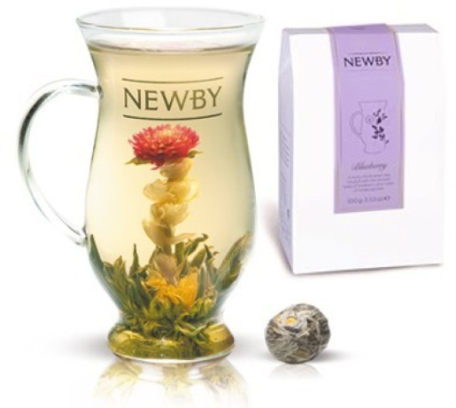 Newby Черника Распускающийся чай на чашку