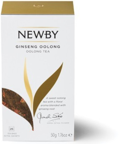 Чай Newby Женьшеневый Улонг в пакетиках