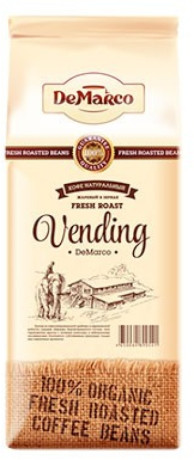 Кофе в зернах DeMarco Fresh Roast «Vending», 1 кг