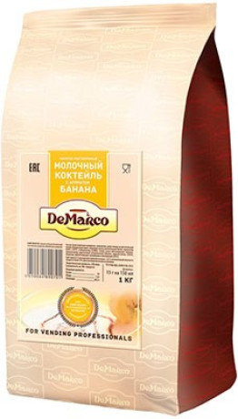 Молочный коктейль со вкусом Банана DeMarco