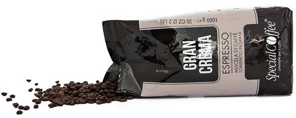 ЗЕРНОВОЙ КОФЕ SPECIALCOFFEE GRAN CREMA