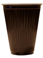 Стакан пластик COVERIS Fresh 180 мл. (коричн.)
