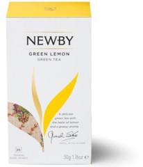 Зеленый чай Newby Зеленый Лимон в пакетиках